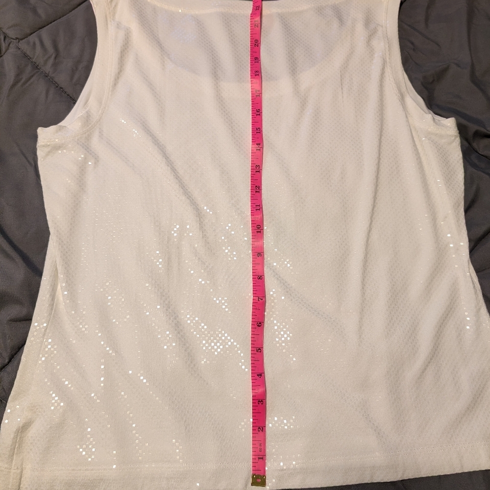 ST. JOHN CAVIAR COLLECTION SLEEVELESS TOP